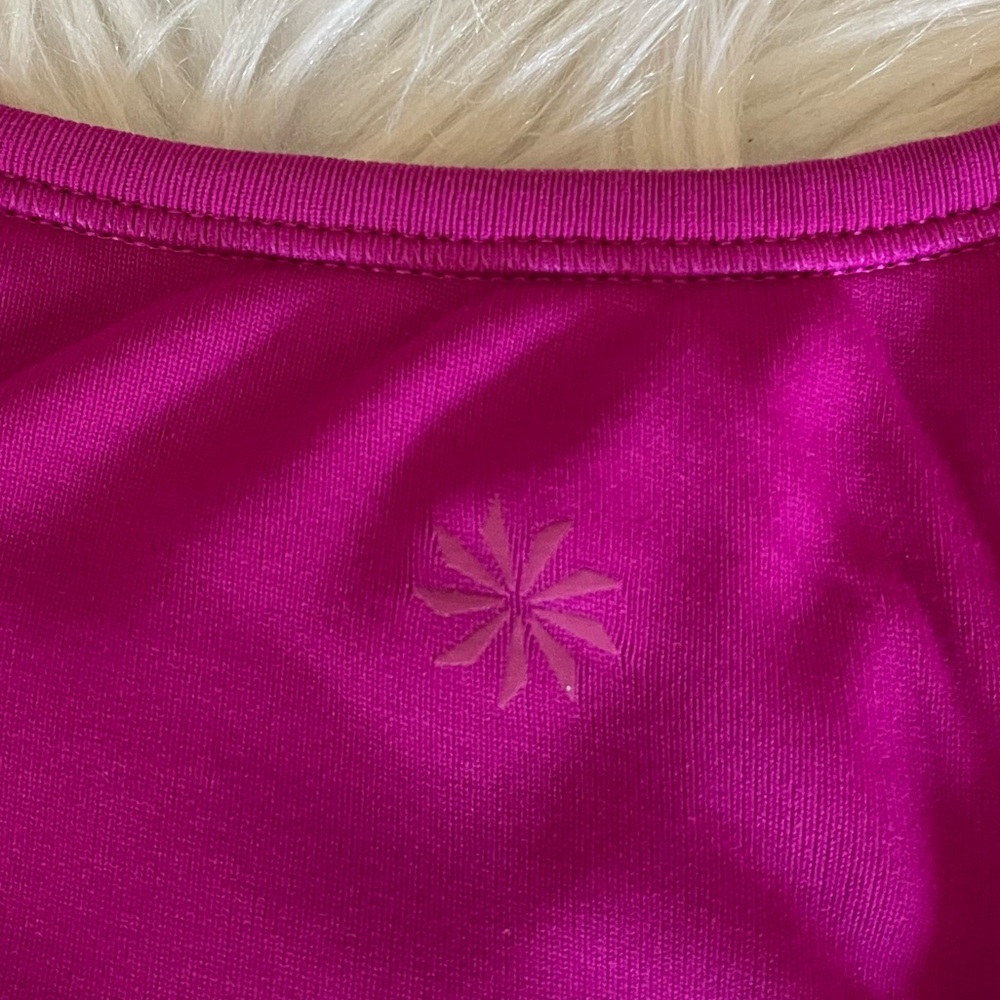{Athleta} Foothill Tank in Dark Magenta - Womens Small - Picture 8 of 9